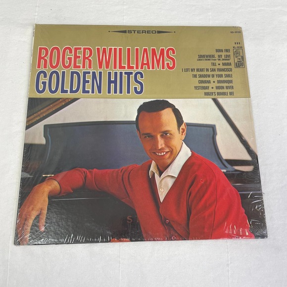 Vintage 1967 Rogers Williams Golden Hits Kapp Records LP Vinyl Record - Picture 1 of 2